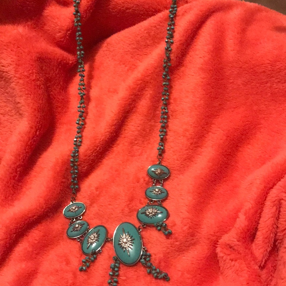 One of a kind fashion Necklace made by me, Mili.